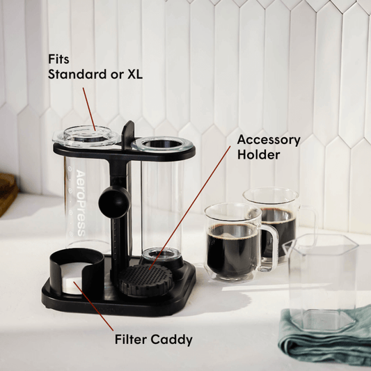 AeroPress Organizer Stand - Countertop Storage for Brewing Essentials