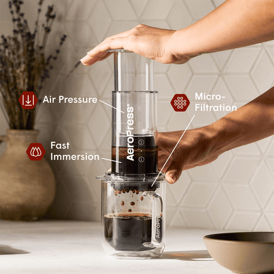 Coffee Station Bundle - Clear - Coffee Station Bundle for Daily Brewing