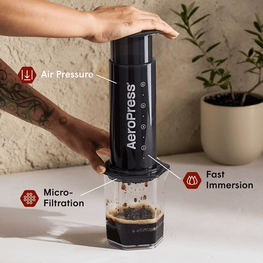 AeroPress Coffee Maker - Original XL - Coffee Press for Convenient Recipe Control