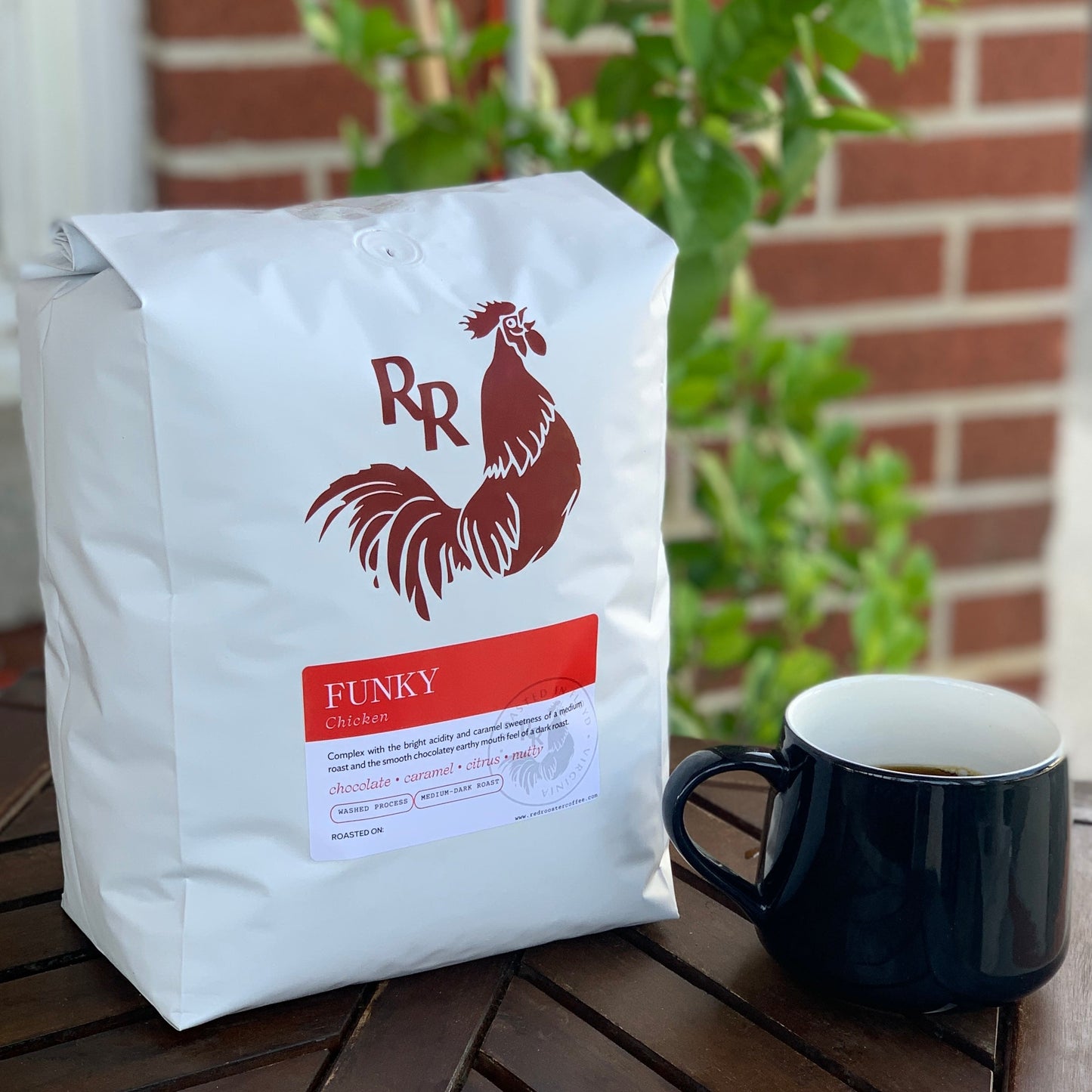 Organic Funky Chicken - Roasted Coffee for Home Brewing Stations