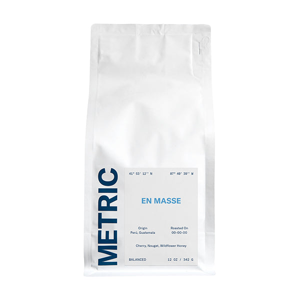 En Masse 12 oz - Roasted Coffee for Home Brewing Stations