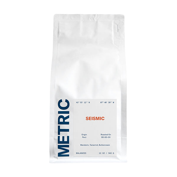 Seismic 12 oz - Roasted Coffee for Home Brewing Stations