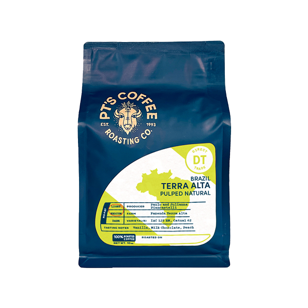 Terra Alta Pulped Natural 10 oz - Roasted Coffee for Home Brewing Stations