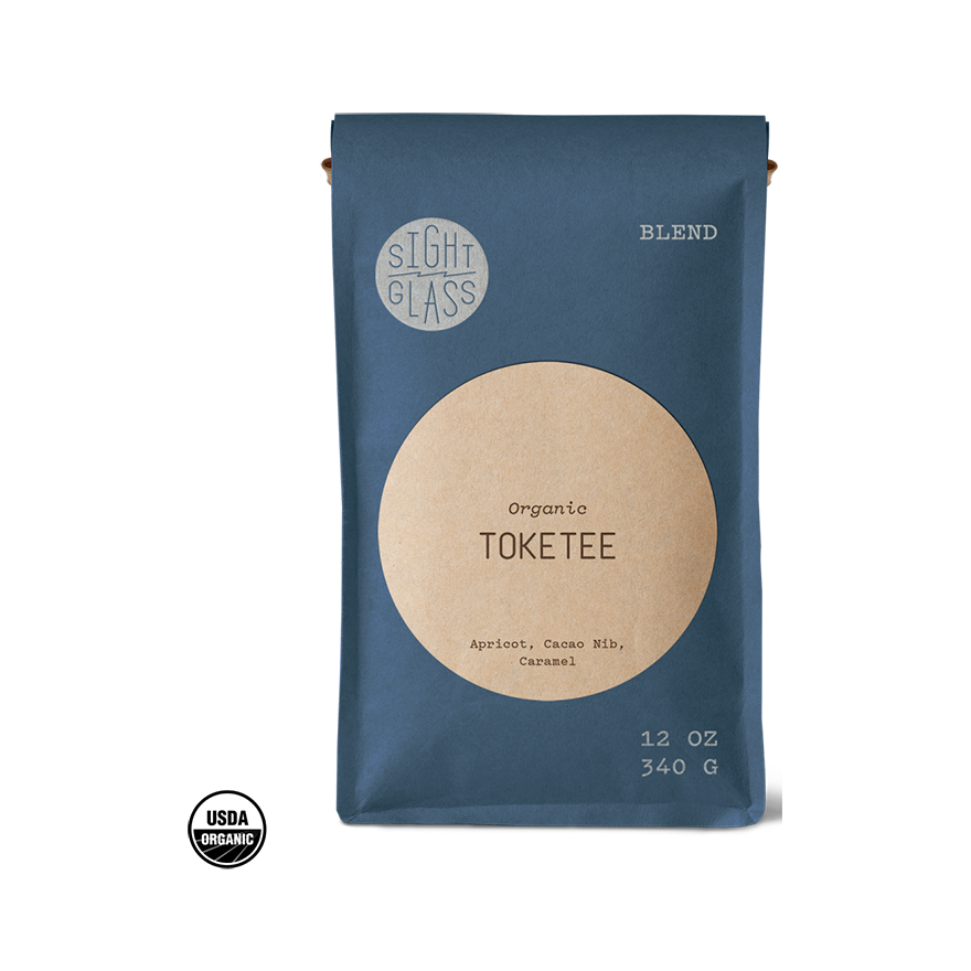 Organic Toketee 12 oz - Roasted Coffee for Home Brewing Stations