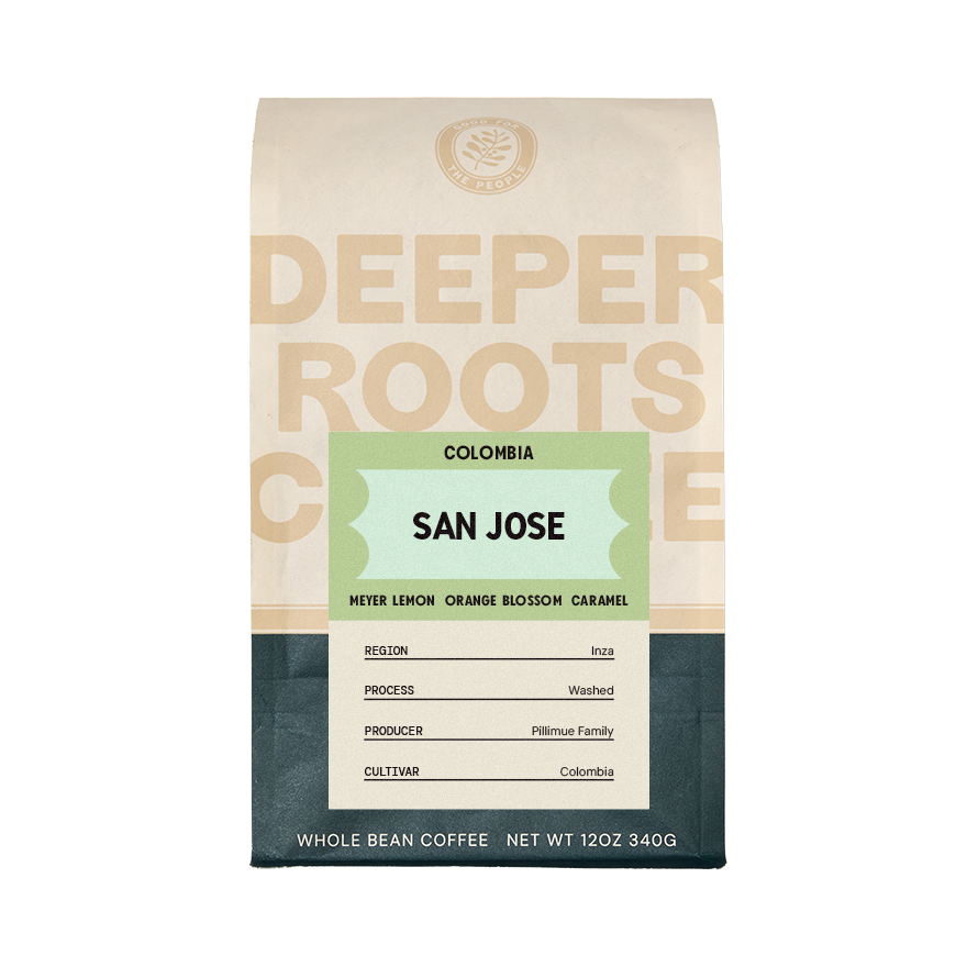 Colombia San Jose 12 oz - Roasted Coffee for Home Brewing Stations