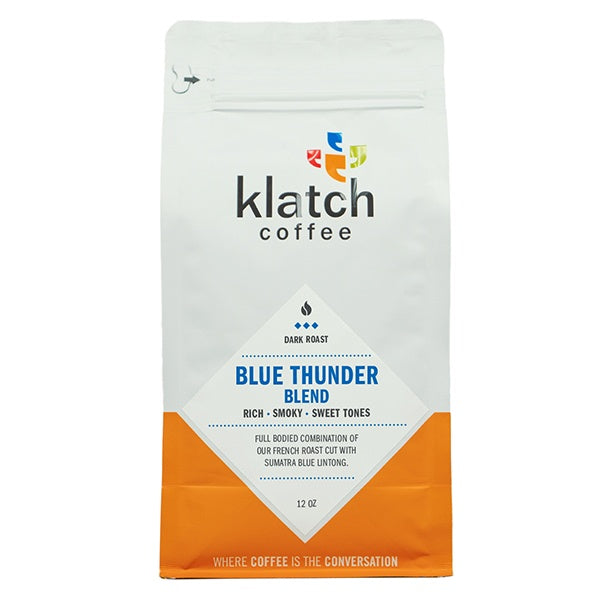 Blue Thunder Blend 12 oz - Roasted Coffee for Home Brewing Stations