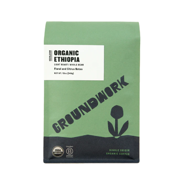 Ethiopia Heirloom 12 oz - Roasted Coffee for Home Brewing Stations