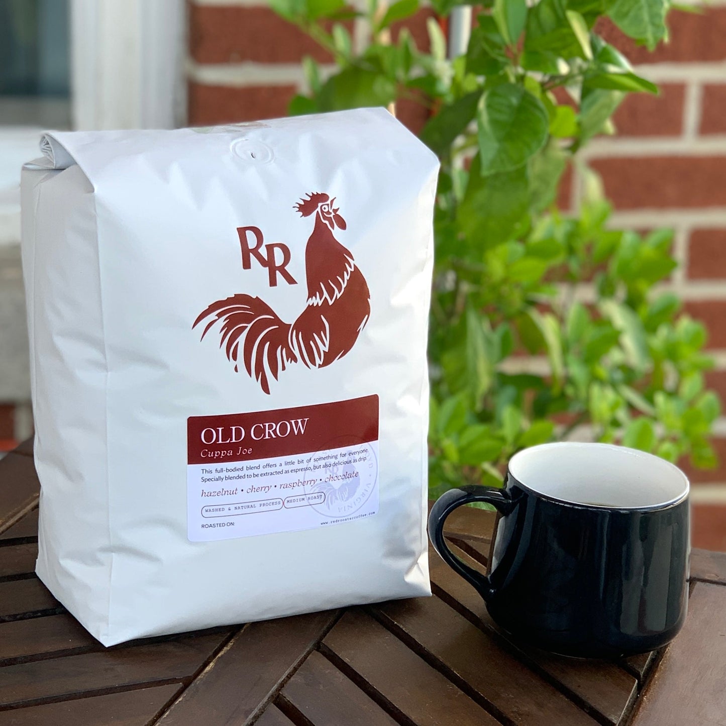 Organic Old Crow Cuppa Joe - Roasted Coffee for Home Brewing Stations