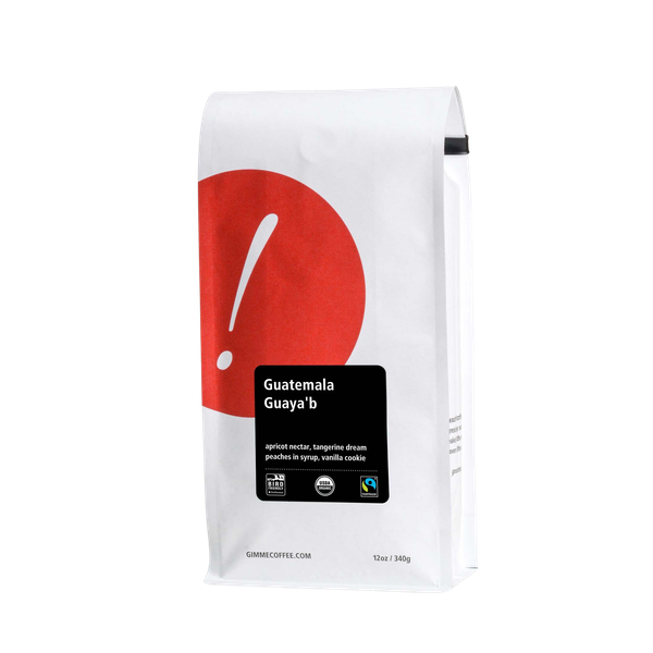 Guatemala Guayab 12 oz - Roasted Coffee for Home Brewing Stations