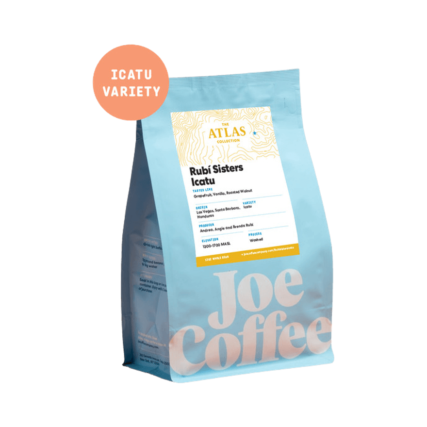 Rubi Sisters Icatu 12 oz - Roasted Coffee for Home Brewing Stations