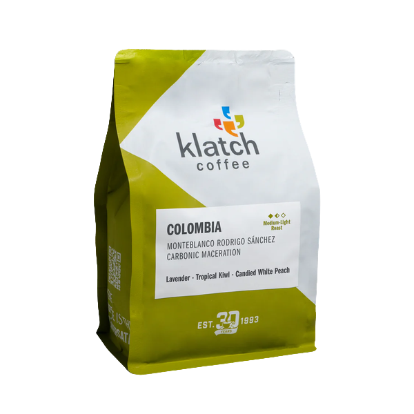 Colombia Monteblanco Rodrigo Sanchez 2 lb - Roasted Coffee for Home Brewing Stations