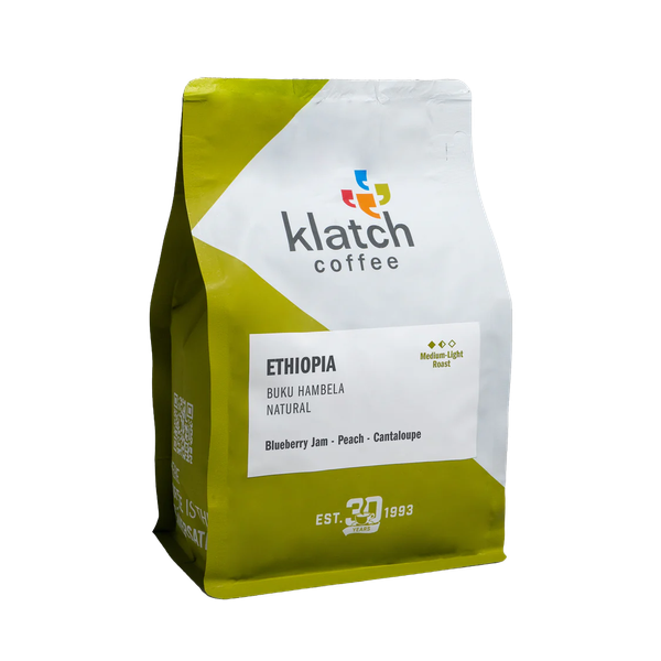 Ethiopia Buku Hambela Natural 310 gr - Roasted Coffee for Home Brewing Stations