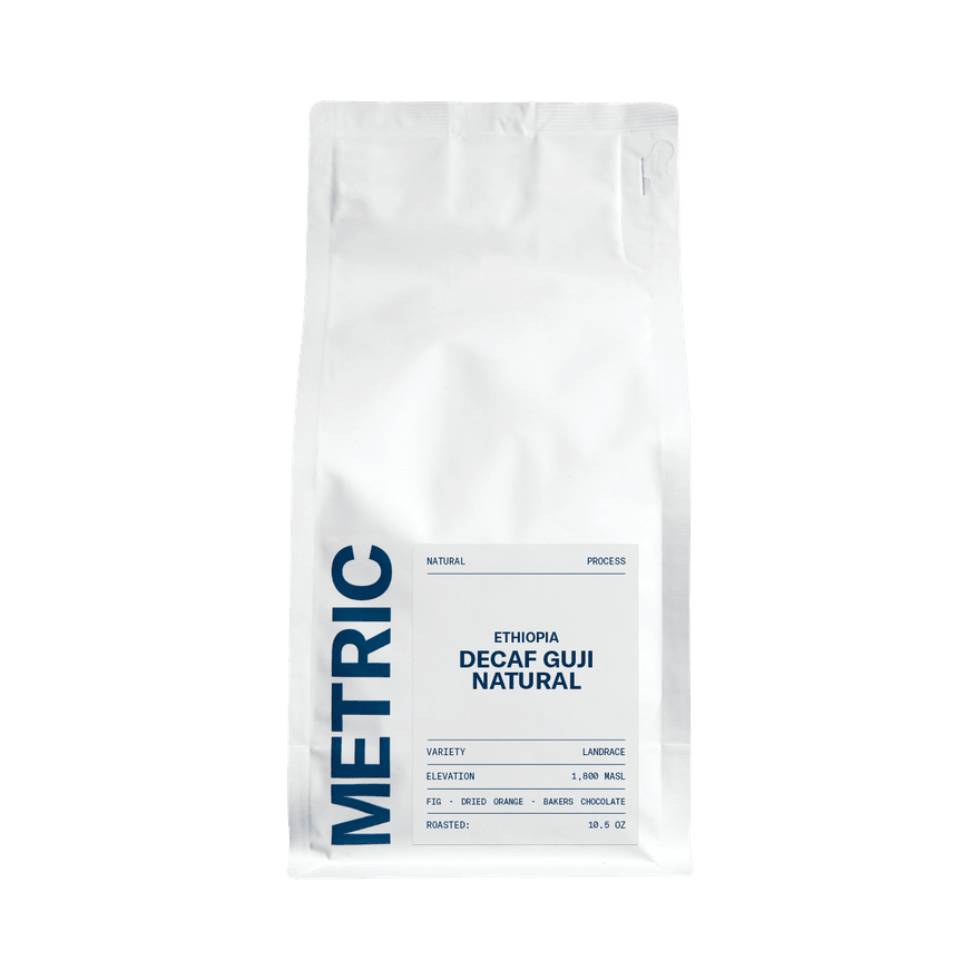 Ethiopia Decaf Guji Natural 10.5 oz - Roasted Coffee for Home Brewing Stations