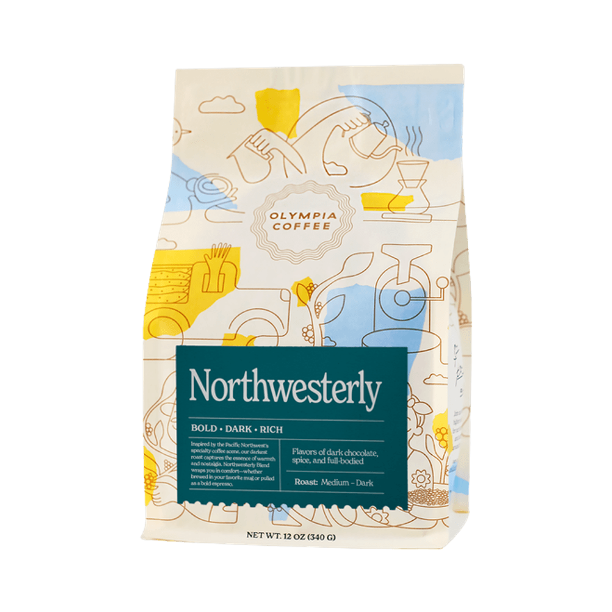Northwesterly Blend 12 oz - Roasted Coffee for Home Brewing Stations