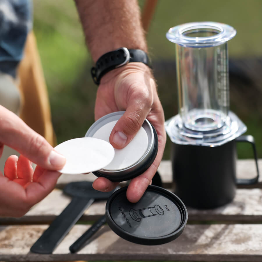 AeroPress Travel Filter Holder - Brewing Filter for Controlled Coffee Extraction