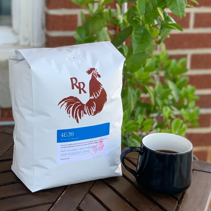 Organic 4&20 French Roast - Roasted Coffee for Home Brewing Stations