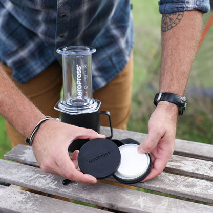 AeroPress Travel Filter Holder - Brewing Filter for Controlled Coffee Extraction
