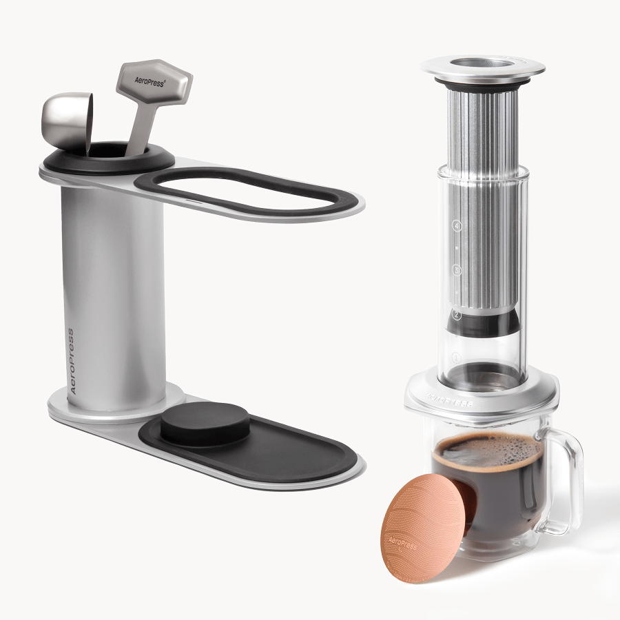 AeroPress Premium 20th Anniversary Bundle - Coffee Station Bundle for Daily Brewing