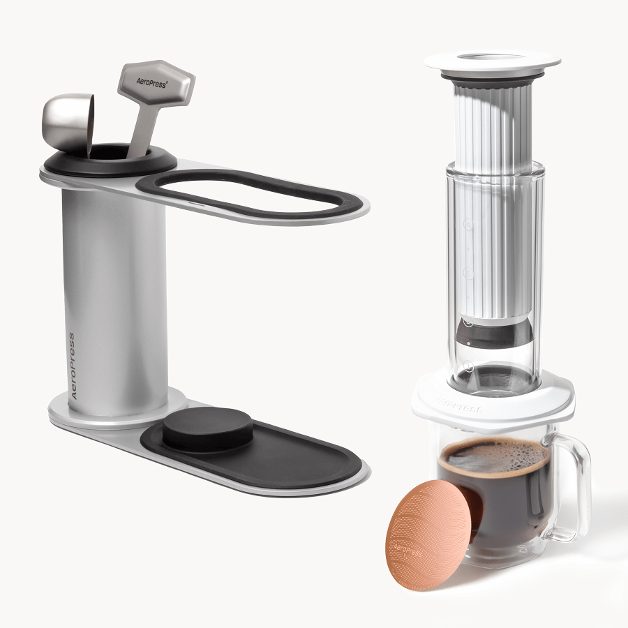 AeroPress Premium 20th Anniversary Bundle - Coffee Station Bundle for Daily Brewing