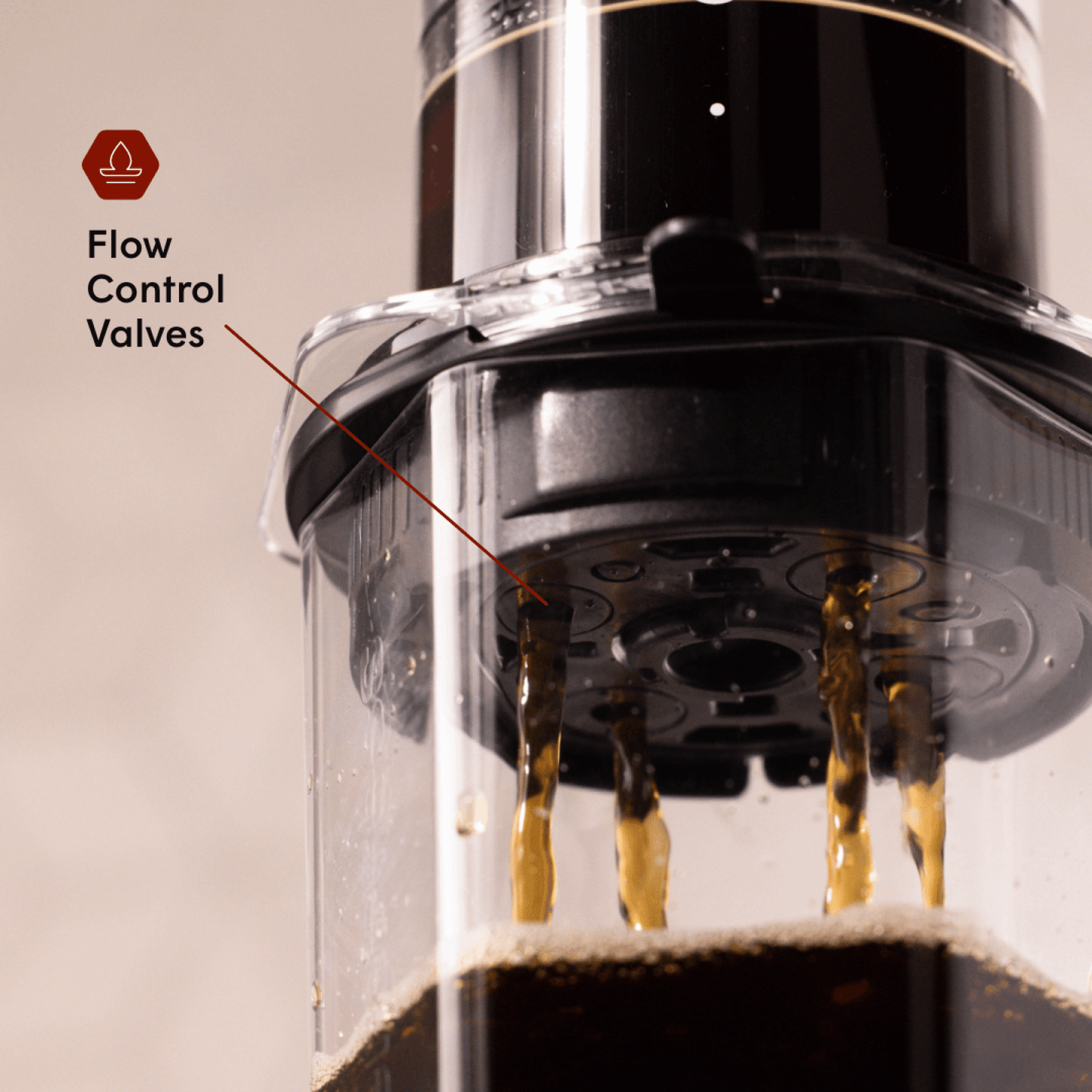 AeroPress Variable Flow Control Cap - XL - Coffee Accessory for Home Brewing Stations