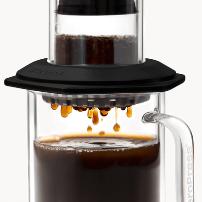 AeroPress Double Wall Glass Coffee Mug - 2 Pack - Serving Vessel for Freshly Brewed Coffee