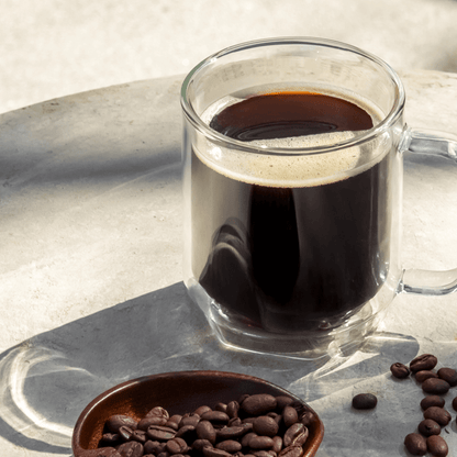 AeroPress Double Wall Glass Coffee Mug - 2 Pack - Serving Vessel for Freshly Brewed Coffee