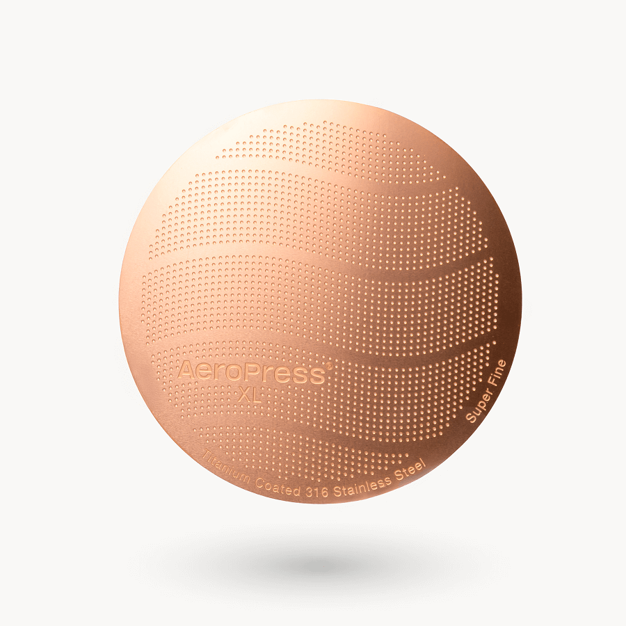 AeroPress Gold Tone Filter - XL - Brewing Filter for Controlled Coffee Extraction