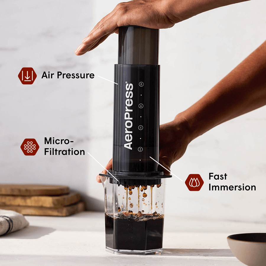 AeroPress Gold Tone Filter - XL - Brewing Filter for Controlled Coffee Extraction