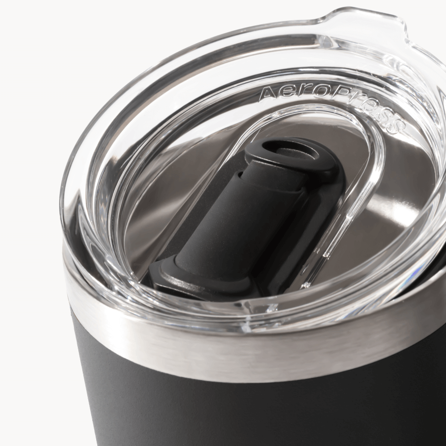 AeroPress Travel Coffee Mug - Stainless Steel - Serving Vessel for Freshly Brewed Coffee