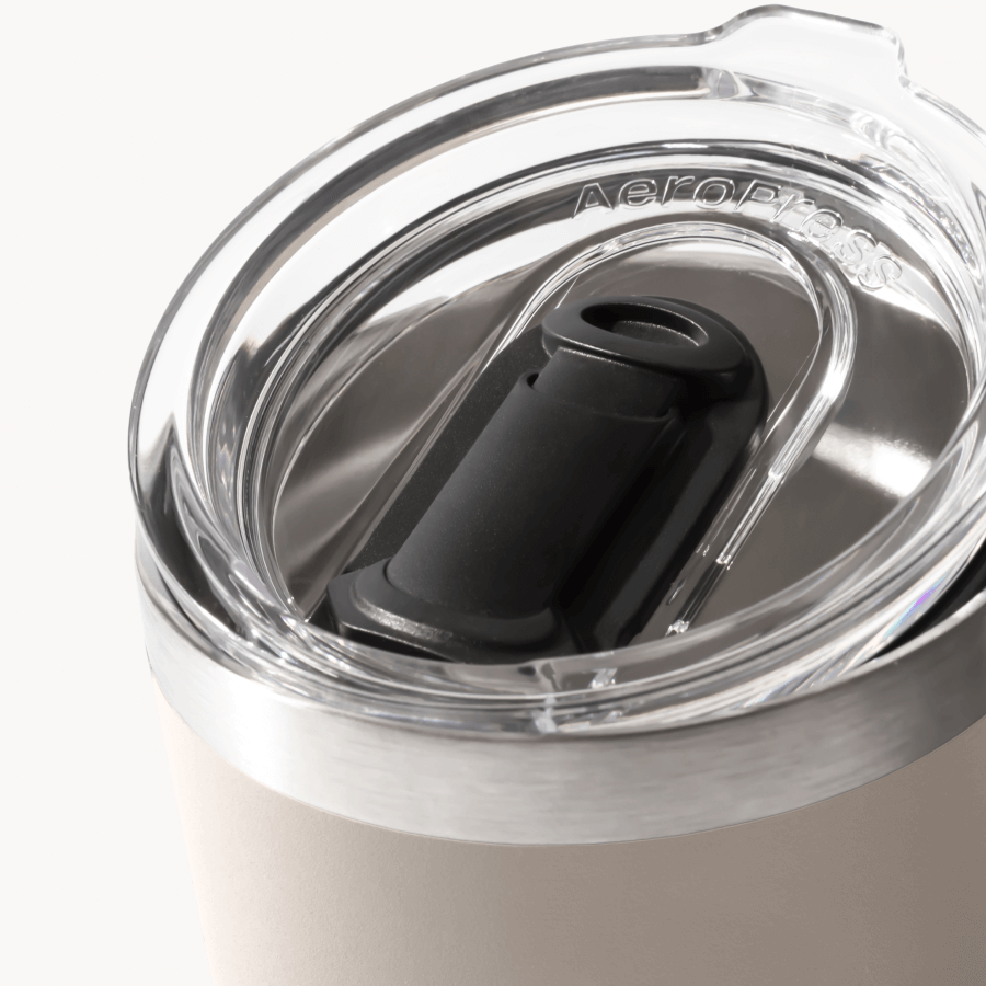 AeroPress Travel Coffee Mug - Stainless Steel - Serving Vessel for Freshly Brewed Coffee