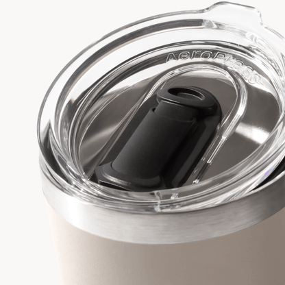 AeroPress Travel Coffee Mug - Stainless Steel - Serving Vessel for Freshly Brewed Coffee