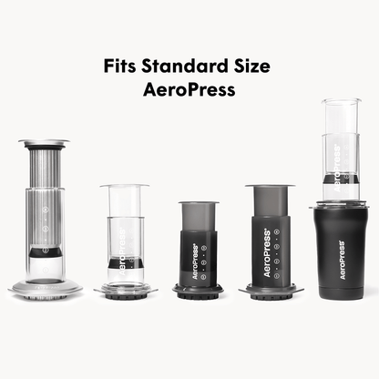 AeroPress Natural Paper Micro-Filters - Standard - Brewing Filter for Controlled Coffee Extraction
