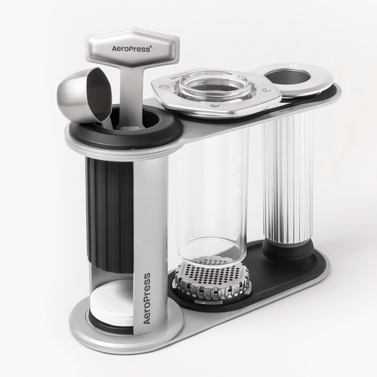 AeroPress Organizer Stand - Stainless Steel - Countertop Storage for Brewing Essentials