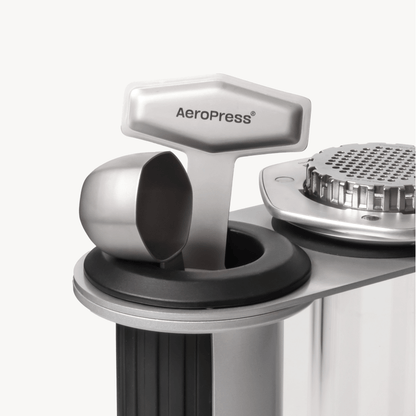 AeroPress Organizer Stand - Stainless Steel - Countertop Storage for Brewing Essentials
