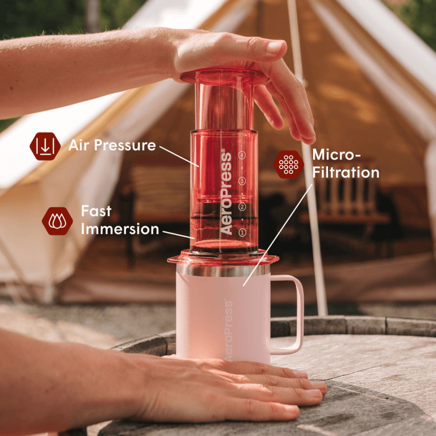 Traveler’s Bundle - Clear - Coffee Station Bundle for Daily Brewing