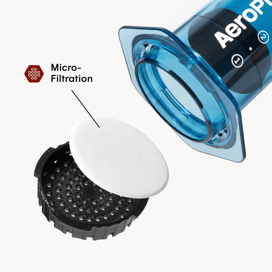 AeroPress Coffee Maker - Clear & Colors - Coffee Press for Convenient Recipe Control