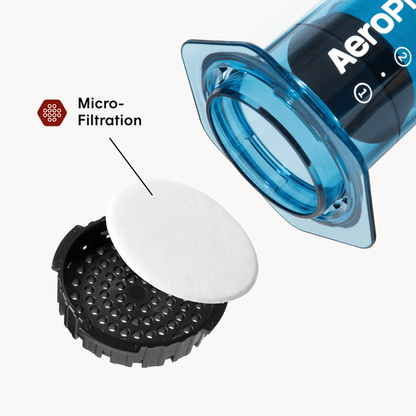 AeroPress Coffee Maker - Clear & Colors - Coffee Press for Convenient Recipe Control
