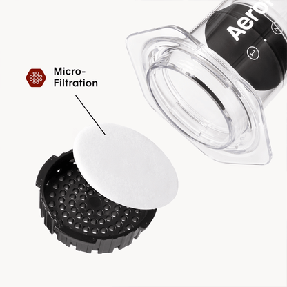AeroPress Coffee Maker - Clear & Colors - Coffee Press for Convenient Recipe Control