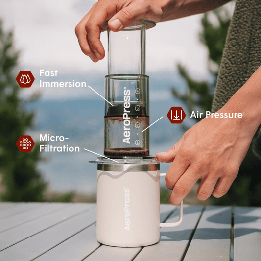 Traveler’s Bundle - Clear - Coffee Station Bundle for Daily Brewing