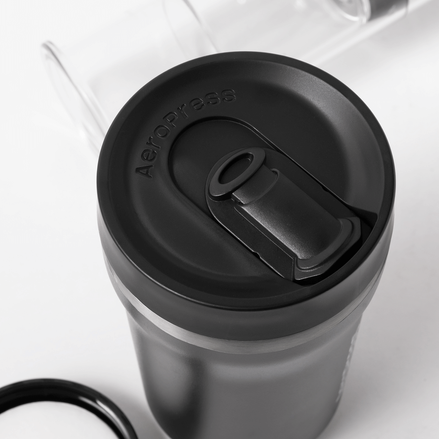 AeroPress Coffee Maker - Go Plus - Coffee Press for Convenient Recipe Control