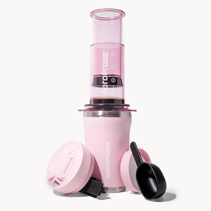 AeroPress Coffee Maker - Go Plus - Coffee Press for Convenient Recipe Control