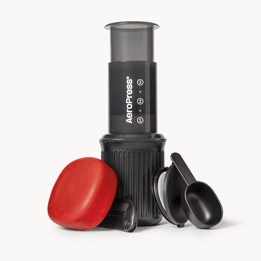 AeroPress Coffee Maker - Go - Coffee Press for Convenient Recipe Control