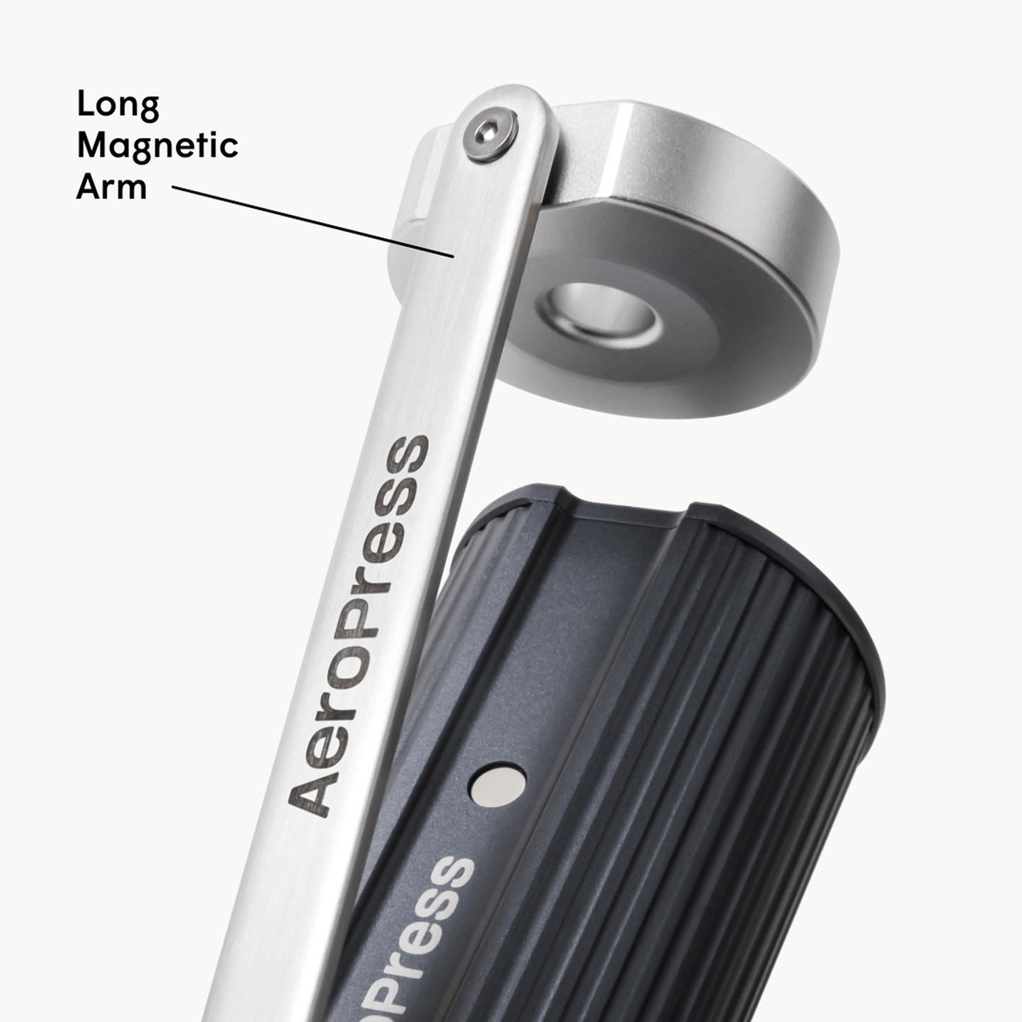 AeroPress Manual Coffee Grinder - Hand Grinder for Freshly Ground Coffee