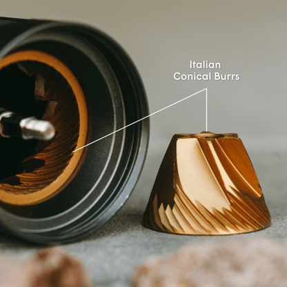 AeroPress Manual Coffee Grinder - Hand Grinder for Freshly Ground Coffee