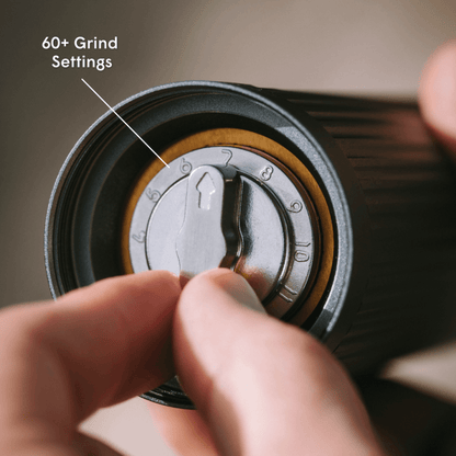 AeroPress Manual Coffee Grinder - Hand Grinder for Freshly Ground Coffee
