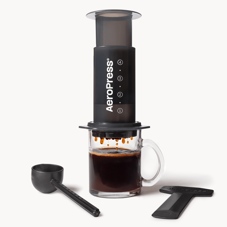 AeroPress Coffee Maker - Original - Coffee Press for Convenient Recipe Control