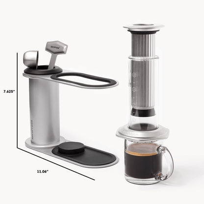 AeroPress Organizer Stand - Stainless Steel - Countertop Storage for Brewing Essentials