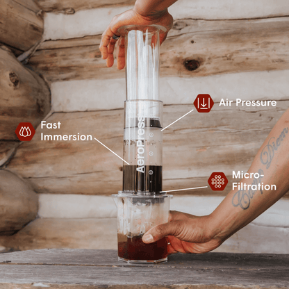 Traveler’s Bundle - Clear XL - Coffee Station Bundle for Daily Brewing