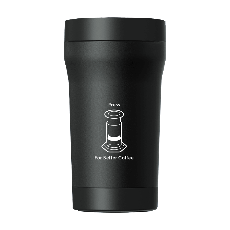 AeroPress Travel Coffee Tumbler - Stainless Steel - Serving Vessel for Freshly Brewed Coffee