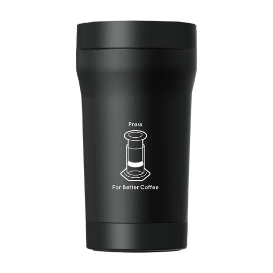 AeroPress Travel Coffee Tumbler - Stainless Steel - Serving Vessel for Freshly Brewed Coffee
